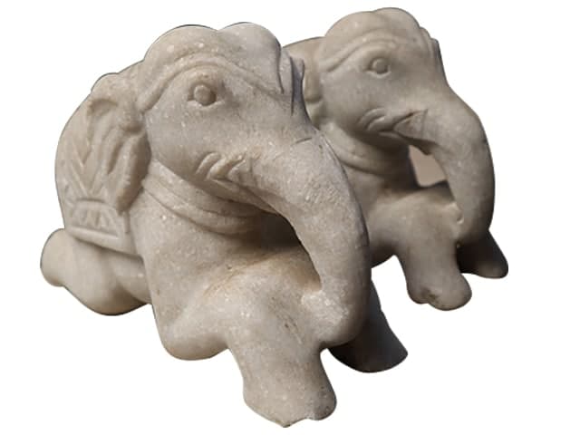 Marble Handcrafted White Elephant